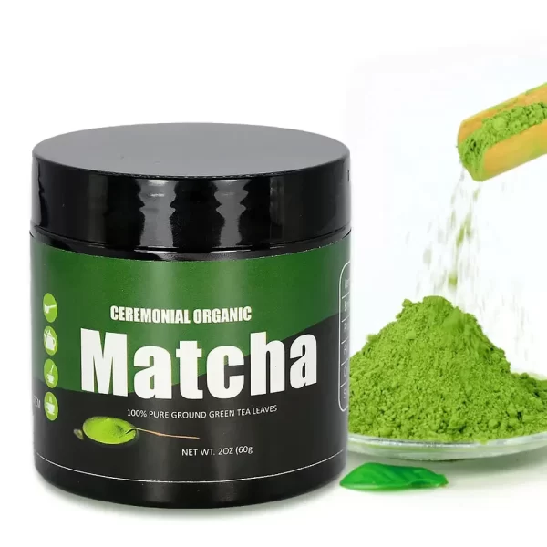 100% Pure Ground Green Tea Leaves Matcha Green Tea Ceremonial