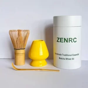 3 Pack Custom Logo Chasen Holder Reshaper Scoop Matcha Whisk Kit