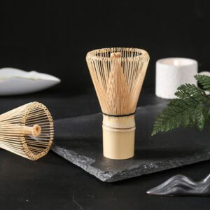 Bamboo Scoop Chasen Matcha Whisk Set (1)