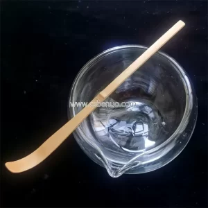 Bamboo Whisk Scoop Glass Bowl Ceramic Chasen Holder Matcha Tool Kit