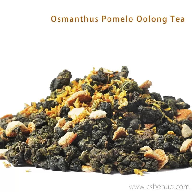 Blended Flavour Osmanthus Grape Pomelo Fruit Oolong Tea