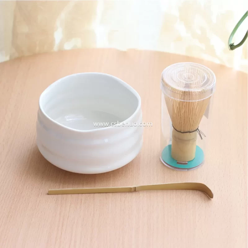 Ceramic Glaze Handmade Pottery Bowl for Matcha Tea