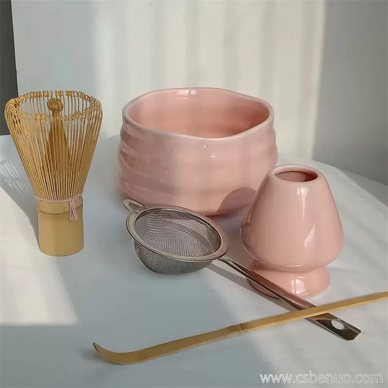 Chasen Kits Tea Powder Bamboo Whisk Matcha Mixer Set