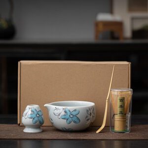 Custom Bamboo Whisk Matcha Set Box