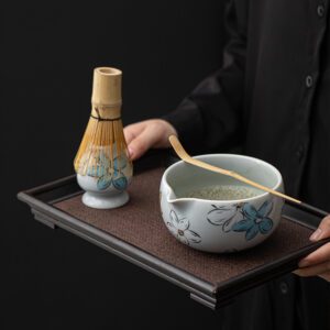 Custom Bamboo Whisk Matcha Set Box