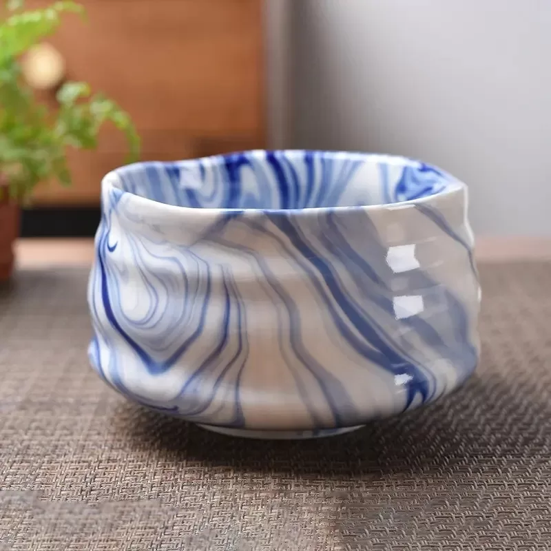 Custom Ceramic Colorful Chawan Set Pottery Matcha Bowl