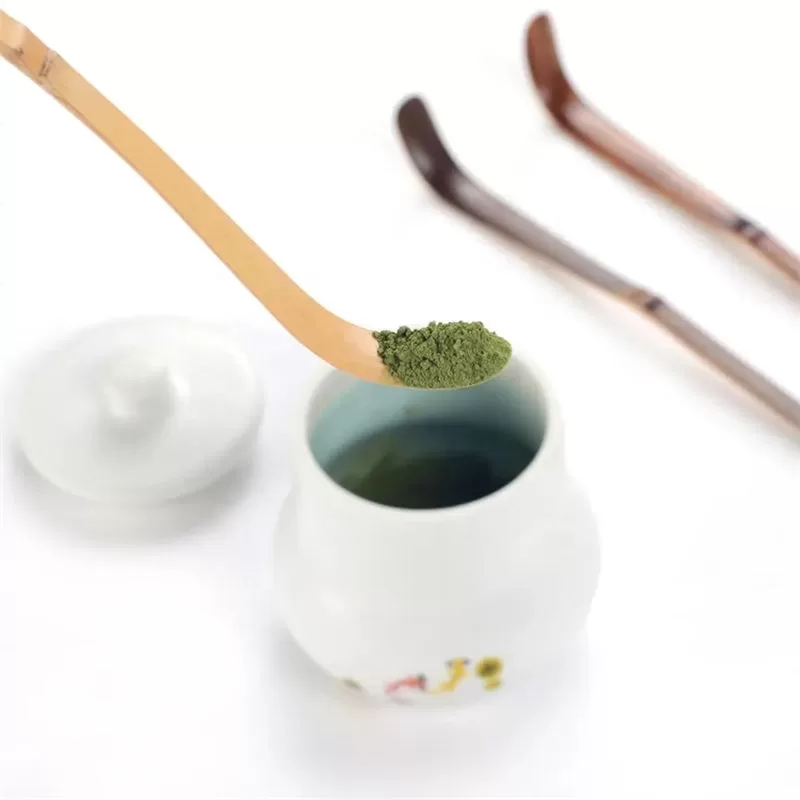 Custom Logo Mini Tea Powder Spoon Matcha Bamboo Scoop