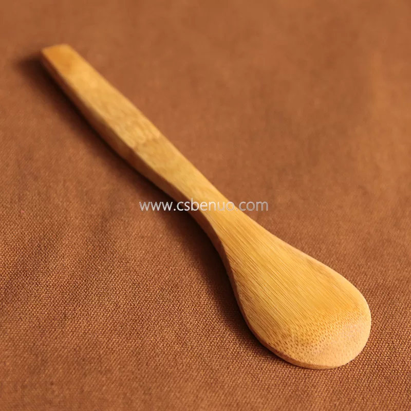 Handmade Natural Eco-friendly Bamboo Matcha Spoon - Image 3