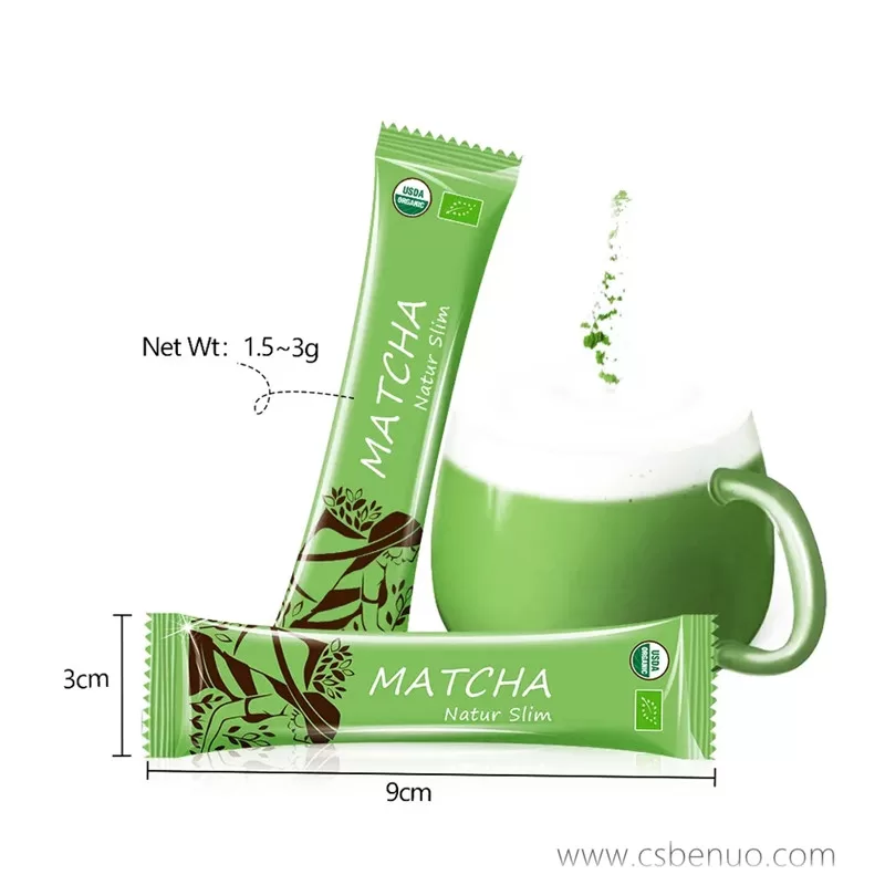 Instant Organic Stevia Extract Green Tea Matcha Powder
