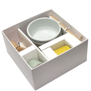 Matcha Gift Set with Bowl and Whisk Wholesale - Custom Box