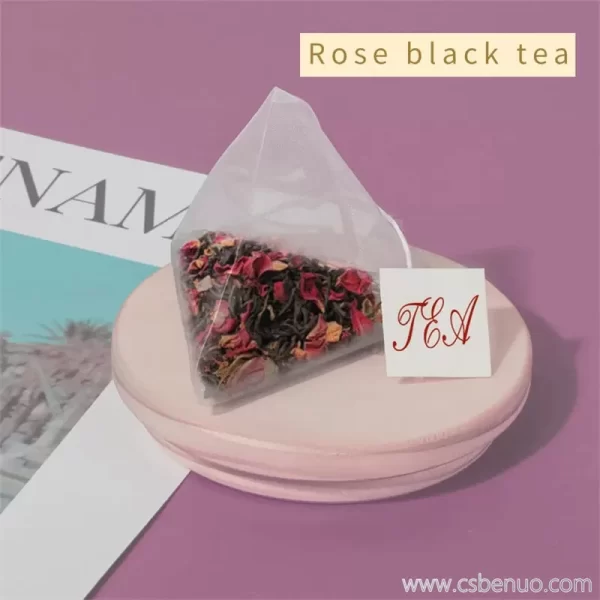 OEM Black Tea Bag Flavored Chinese Rose Tea
