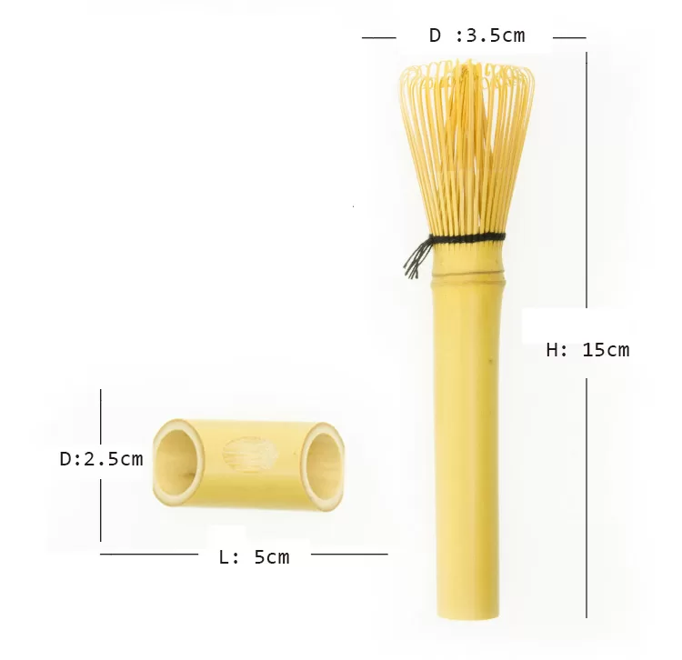 Natural Eco-friendly Handmade Bamboo Whisk Matcha Mixer