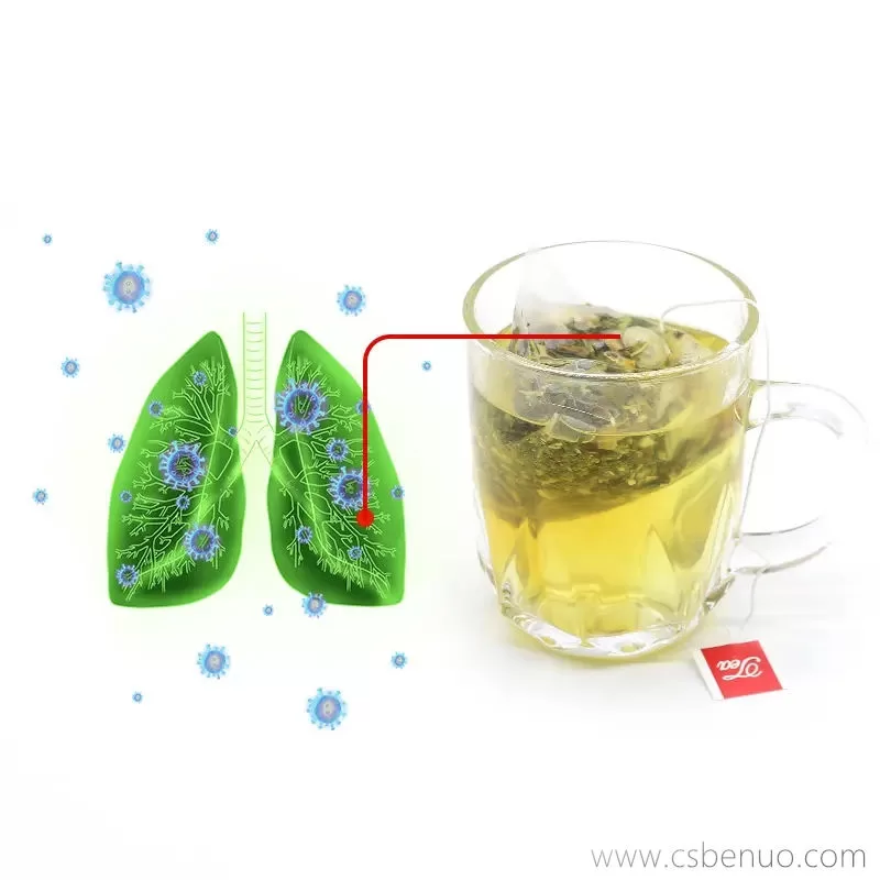 Natural Herbal Drinking Lung Detox Tea for Health Care