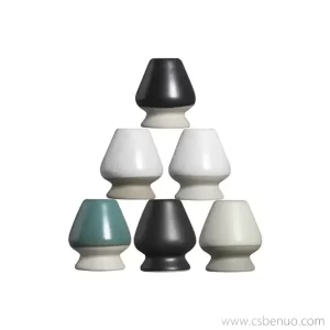 OEM Ceramic Colorful Ceremony Matcha Tea Whisk Stand