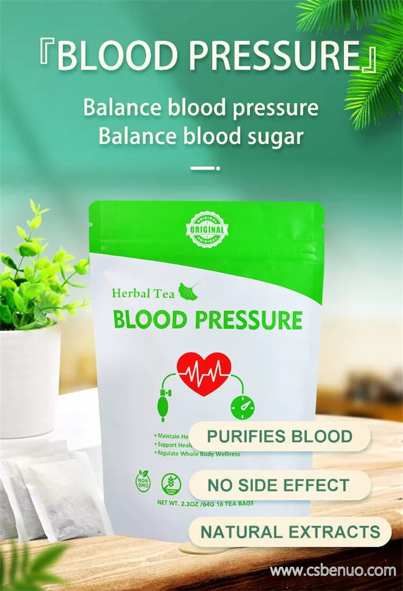 OEM Chinese Organic Purifies Blood Pressure Herbal Tea