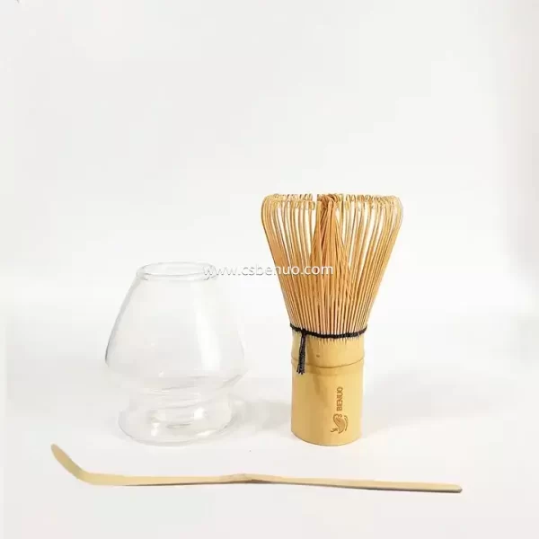 OEM Handmade Bamboo Matcha Green Tea Whisk Set