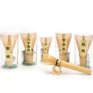 OEM Logo Chasen Bamboo Matcha Whisk Set