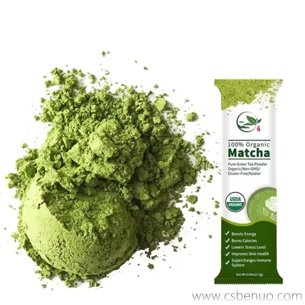 OEM Logo Package Ecocert Organic Uji Matcha Powder