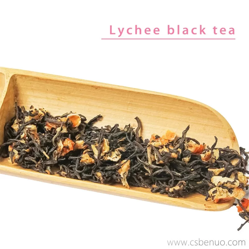 OEM Premium Chinese Herbal Fruit Flavor Black Lychee Tea