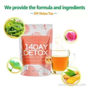 OEM Skinny Detox Lotus Oolong Chinese Slimming Tea