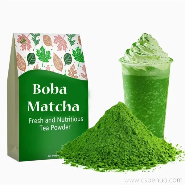 Organic Green Tea Extract Hojicha Stevia Leaf Latte Matcha Powder