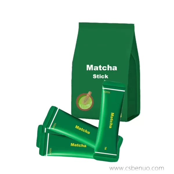 Premium Organic Instant Stevia Green Tea Pure Matcha Powder