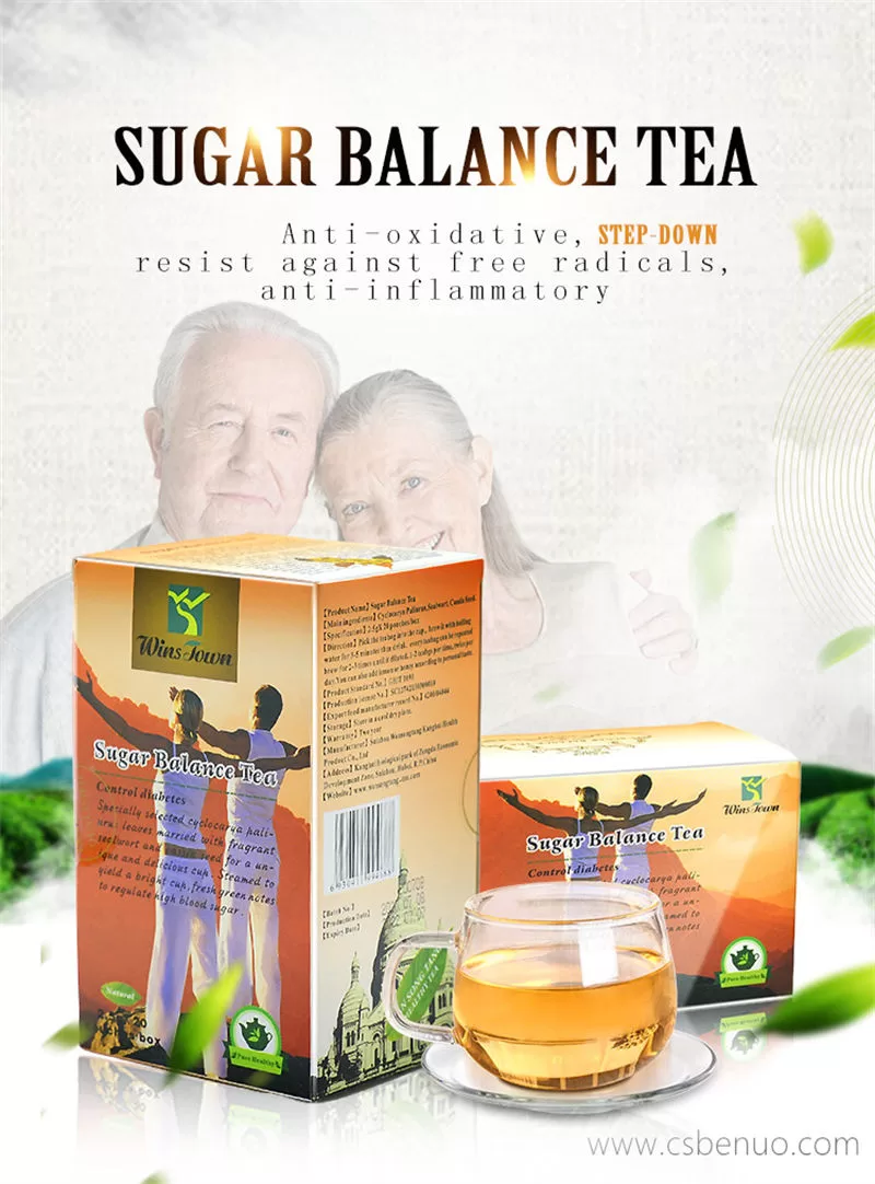 Private Label Natural Control Blood Sugar Balance Tea