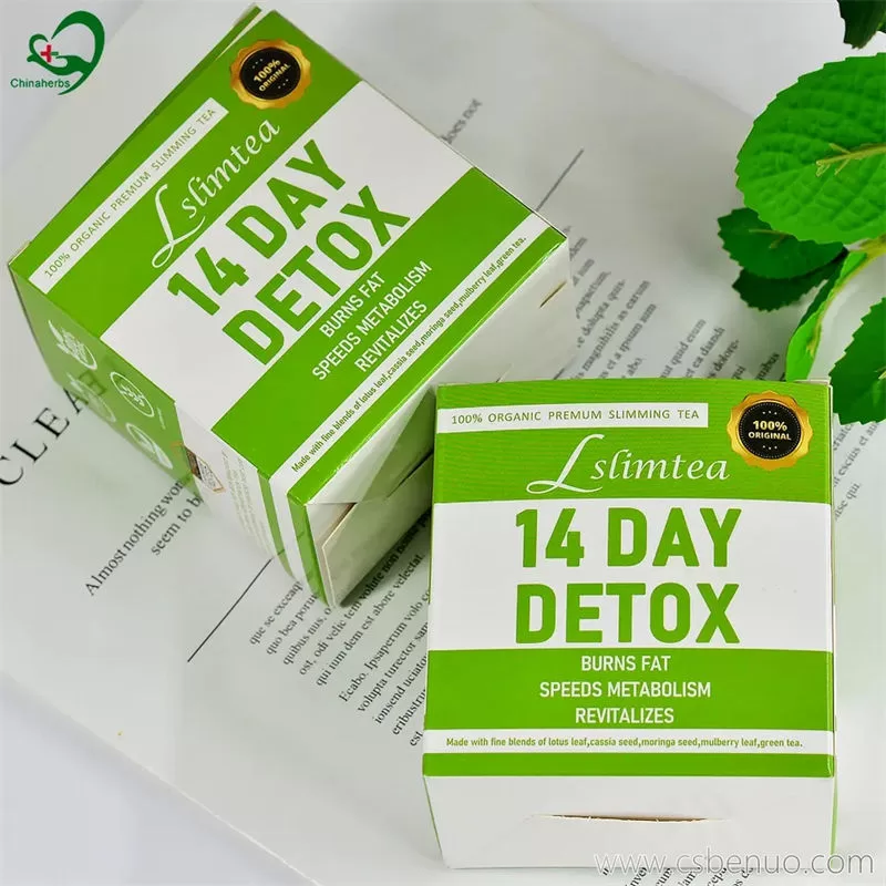 Private Label Organic Weight Loss Detox 14-Day Slimming Tea