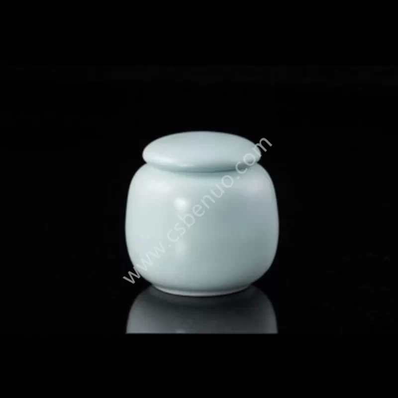 Ceramic Tea Storage Caddy Retro Colorful Canister - Image 4