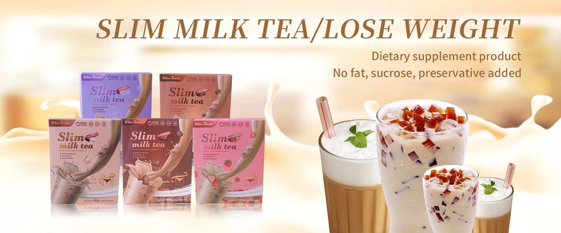 Slim Milk Tea Lose Weight Wholesale