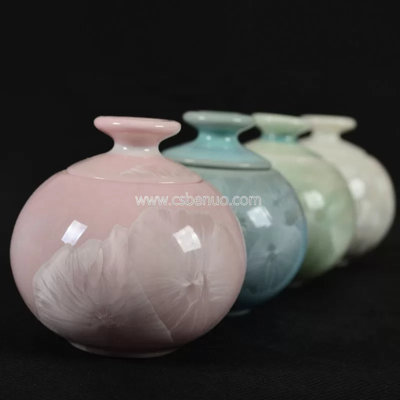 Tea Ceremonial Customized Elegant Ceramic Matcha Tin
