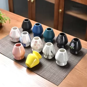 Tea Ceremony Chasen Reshaper Ceramic Cone Matcha Chasen Whisk Holder