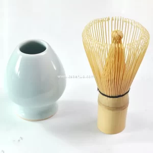 Tea Ceremony Handmade Ceramic Matcha Whisk Holder
