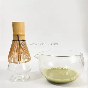 Traditional Handmade Bamboo Japanese Matcha Whisk and Bowl