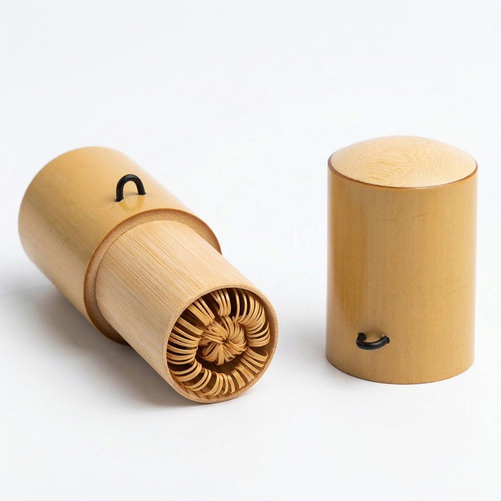 Travel Matcha Whisk Wholesale - Portable Bamboo Chasen with Case (3)