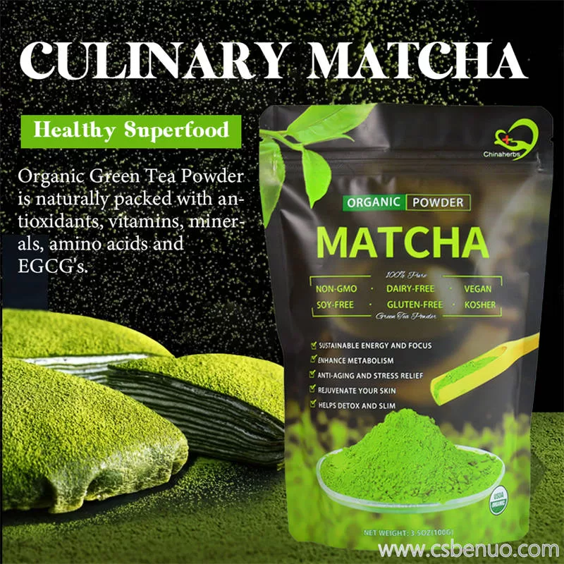 Wholesale Private Label Premium Pure Organic Ceremonial Matcha