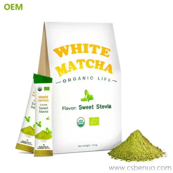 Zero Calories Herbal Extract Organic White Tea Powder