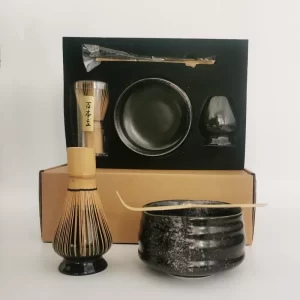 Customized Traditional Bamboo Whisk Matcha Tea Starter Kit
