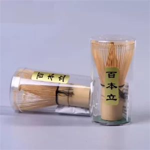 Factory Supply Engraving Logo Bamboo Whisk Matcha Brush