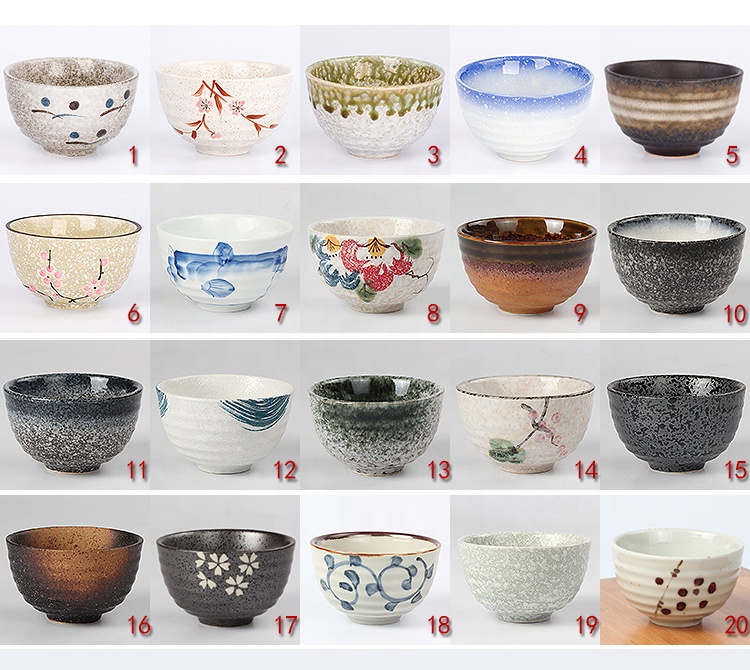 OEM Handcrafted Ceramic Chawan Matcha Bowl - Image 4