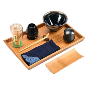 Song Jianzhan Chawan Delicacy Glaze Matcha Tea Bowl Set