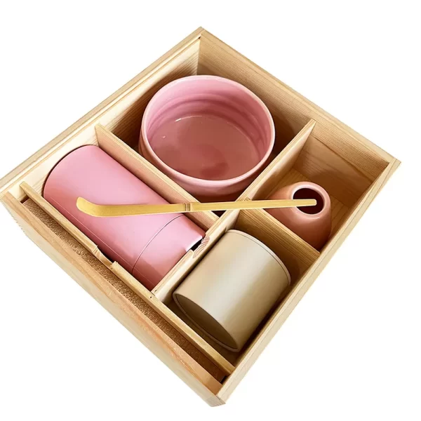 Matcha Maker Set Sustainable Eco-Friendly Wooden Gift Kit