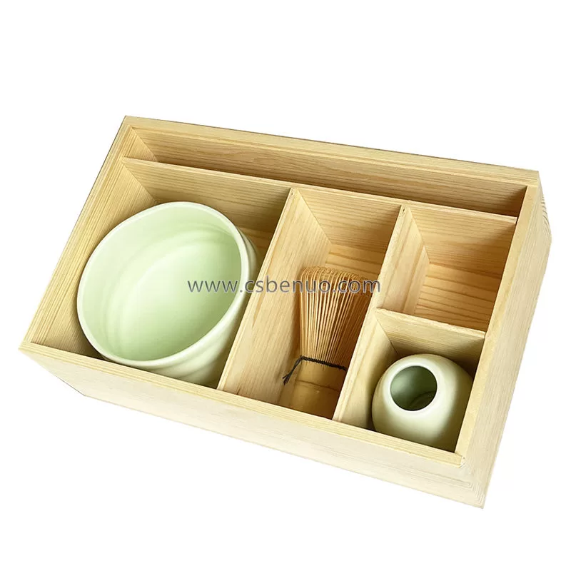 Matcha Maker Set Sustainable Eco-Friendly Wooden Gift Kit