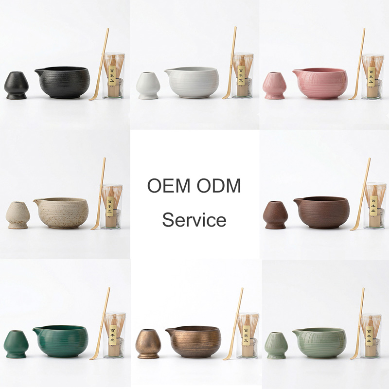 Premium Ceremonial Matcha Set Wholesale Custom Gift Packaging
