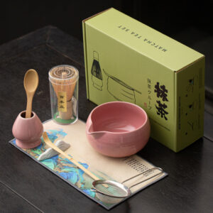 Premium Ceremonial Matcha Set Wholesale Custom Gift Packaging (3)