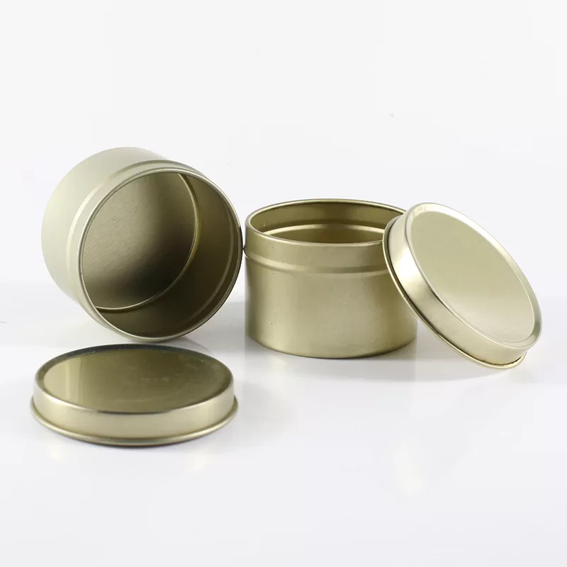Tinplate Tea Storage Jar Matcha Tea Canister