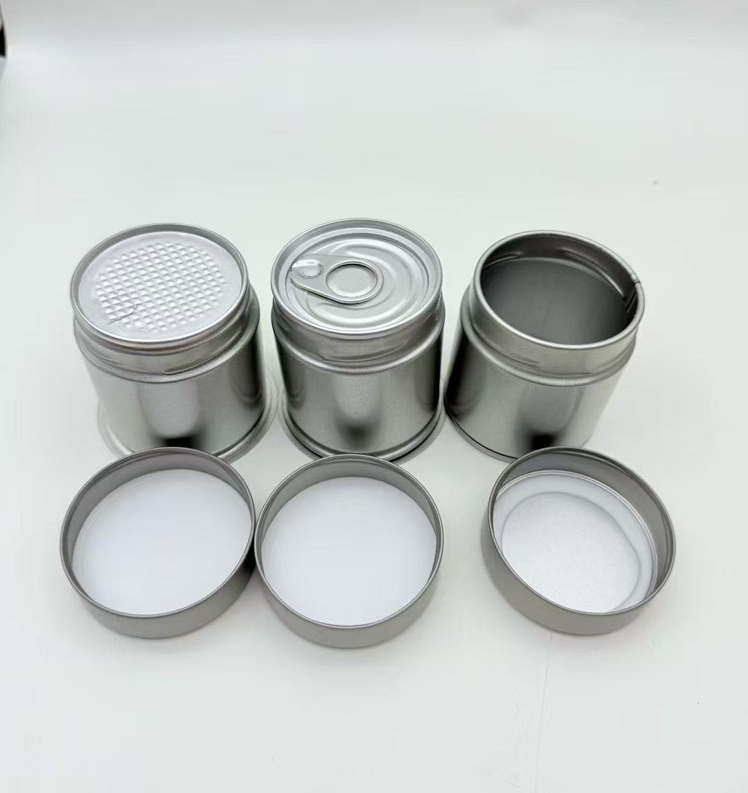 Custom Round Premium Matcha Tin Container