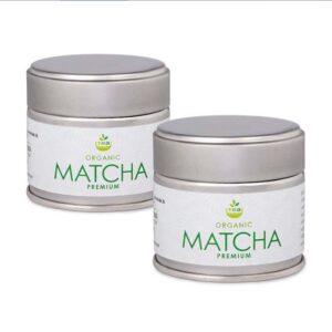 Matcha Tin Can Container