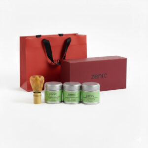 Custom Round Premium Matcha Tin Container