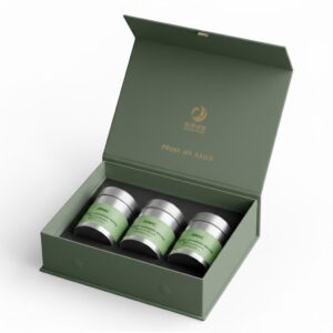 Tinplate Tea Storage Jar Matcha Tea Canister